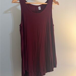 Women’s Burgundy Tank Top